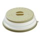 thumbnail image 1 of Tapa antisalpicaduras para microondas con asa, plegable, ventilada y con orificio para gancho, protección contra salpicaduras para platos, cuencos, resistente al calor, sin BPA., 1 of 8