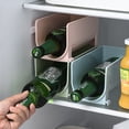thumbnail image 2 of Stackable Plastic Wine Rack, Space-Saving Design, Super Sturdy Bottles Organizer, Easy Clean & Robust Material, Clear PET Plastic for Kitchen and Home Decor (3Pcs), 2 of 4