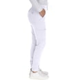 thumbnail image 3 of Mini Marilyn Scrub Joggers 4-Way Stretch Elastic Waistband Four Pocket Jogger Pants, 3 of 4