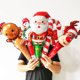 thumbnail image 2 of 10 piezas de globos para fiesta de Navidad, Papá Noel, palo de palo, muñeco de nieve, bastón de caramelo, feliz año nuevo, decoración de Feliz Navidad, 2 of 5