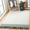 thumbnail image 2 of SAFAVIEH Vermont Wyatt Geometric Area Rug, Ivory/Black, 4' x 6', 2 of 8