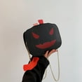 thumbnail image 5 of Konghyp Halloween Pumpkin Bag, Leather Crossbody Shoulder Bag, Cute Chain Bag for Commuting, Versatile Casual Handbag, Perfect for Halloween Gifts and Parties, 5 of 6