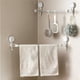 thumbnail image 1 of Artículos esenciales para dormitorios, inodoro, baño, ventosa, toallero retráctil, toallero sin agujeros, barra para colgar en la esquina del inodoro, artículos esenciales para dormitorios de chicas,, 1 of 7