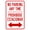 Warning Sign 5, variant on No Parking Any Time Violators Towed Sign - 8"x12" Metal Security Tin Warning Sign, Parking Fine Decor for Street Business Home Outdoor Indoor