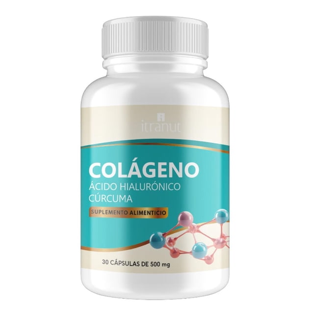 Colágeno Ácido Hialurónico Cúrcuma 30 capsulas Intranut