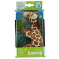 thumbnail image 4 of Dr. Brown's Lovey Pacifier, and Teether Holder with Blue One-Piece Pacifier, Giraffe - 1 Count, 4 of 4