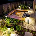 thumbnail image 4 of Labymos 6 Pack Solar Pathway Lights Waterproof Solar Garden Lights Solar Lights Outdoor Solar Landscape, 4 of 8