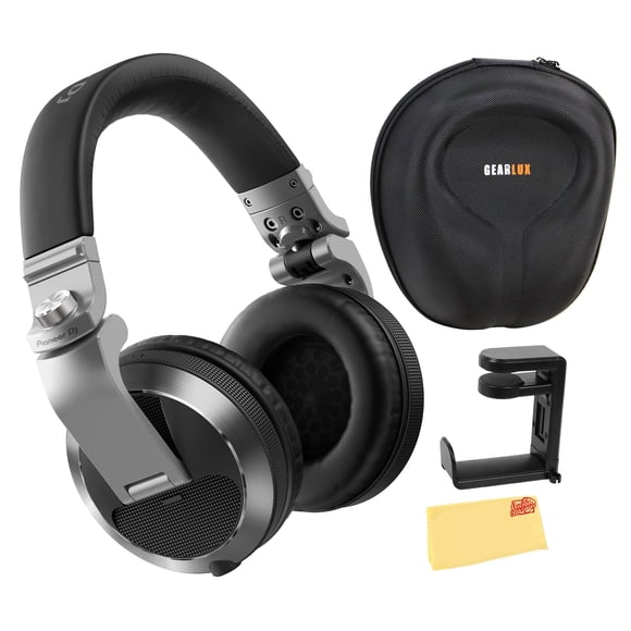Auriculares para DJ Pioneer DJ HDJ-X7 Professional para colocar sobre las orejas, plateados