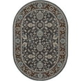 thumbnail image 3 of Art Carpet 841864104974 5 x 8 ft. Kensington Collection Jacobean Border Woven Area Rug, Gray, 3 of 3