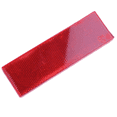 thumbnail image 2 of 3X Warning Reflective Safety Plate/Tape Reflector Stickers for Car Truck, Red, 2 of 9