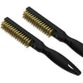 thumbnail image 5 of Wire Scratch Brush w/Long Handle for Cleaning Rust Household Appliances Metal Surfaces Paint Remover Durable Wire Brush Wire Scratch Brush with Long Handle for Cleaning Rust Metal Wire Brush Hand, 5 of 5