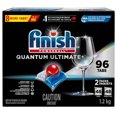 thumbnail image 2 of Finish Quantum Ultimate+ Dishwasher Detergent, 96 Tablets + Finish Rinse Agent 315 Washes, 2 of 3