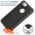 thumbnail image 4 of Njjex Cases for iPhone 8 / iPhone 7, Sturdy Case For iPhone 7, 8, Njjex Shock Absorbing Rubber & Plastic Scratch Resistant Bumper Grip Rugged Sturdy Hard Phone Cases Cover, 4 of 6