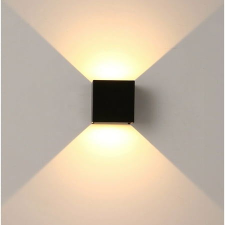 

BetterZ Wall Light Simple Easy to Install White Light/Warm Light Aluminum Multifunctional 6W COB Decoration Lamp for Indoor