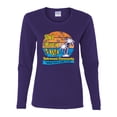 thumbnail image 2 of Wild Bobby,Del Boca Vista Seinfeld Retirement Community, Streetwear, Women Graphic Long Sleeve Tee, Purple, XX-Large, 2 of 4