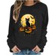 thumbnail image 5 of Heisall Womens Sweatshirts Long Sleeve Round Neck Loose Casual Halloween Print No Hood Autumn Winter 2025 New Arrival Fashion Sweatshirts, 5 of 6