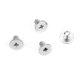 thumbnail image 3 of 100Pcs M3 Carbon Steel Machine Screw Flat Head Screws Machinery Repair Parts M3 * 4 * 8, 3 of 4