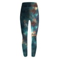 thumbnail image 6 of BLTIBY Leggings for Women High Waist Tummy Control Yoga Pants Star Printed Workout Soft Fashion Casual Trousers Multicolor XL, 6 of 7