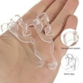 10pcs Valance Clips Clear Window Blinds Repair Clips Plastic Valance