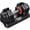 80LB(80lbs*1), variant on GIKPAL 50LB(25lbs*2) Adjustable Dumbbells Set,10 in 1 Quick-Select 2.5-25lbs Weight Adjustable Dumbbells for Full Body Home Workout
