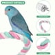 thumbnail image 2 of Uxcell 2-Pack Posaderos de Cuerda para Jaulas de Aves, 23.6 pulgadas de Longitud, Posadero de Cuerda Flexible con Agarre Cómodo para Aves [Rosa Cian], 2 of 7