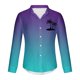 thumbnail image 4 of Blusa y camisa de manga larga con cuello vuelto para hombre, estilo casual, a la moda, con botones estampados, blusa de manga larga con cuello vuelto, camisetas de poliéster para hombre, 4 of 5