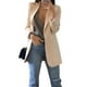 thumbnail image 1 of Chaqueta de mujer, traje de trabajo con solapa, trajes casuales, prendas de vestir para look urbano Albaricoque S, 1 of 7