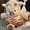 khaki cow A, variant on Creative Adorable Running Highland Cow Plush Toy, Soft Standing Doll With Hilarious Sprint Posture, Soft Stuffed Animal Toy for Comfort, Cute Adorable Plush Toy Gift for All Ages