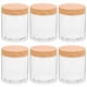 thumbnail image 2 of Tarro de almacenamiento hermético de 6 uds, tarros de plástico transparente, contenedor de almacenamiento de alimentos secos para cocina, 2 of 5