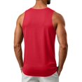 thumbnail image 5 of Satingcolo Men's Sleeveless UPF 50+ Swim Tank Quick Dry Swimming Tank Top UV Protection Workout Running Beach T Shirts, 5 of 7