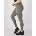 thumbnail image 2 of Hanes Moves Leak Protection 7/8 Leggings, 25" Cool Grey M Women's, 2 of 10