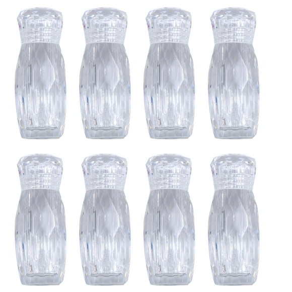 EeaseMX 8 botellas vacías de viaje, dispensadoras y contenedores para almacenar cosméticos.