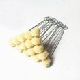 thumbnail image 1 of New 20pcs DIY Leather Tool Daubers Assisted Dyeing Wools Ball Brush Metal Handle, 1 of 6