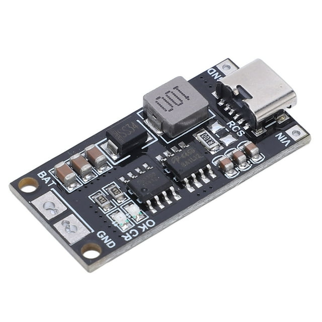 Battery Charger Module, Wearable 2pcs Safe Strong Adaptability Type C To 12.6V Lithium Battery Charger Board For Battery Protection 1A,2A,4A
