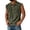 AJ10-Army Green, variant on Men'S Vintage Acid Wash Vest Jacket Summer Sleeveless Stand Collar Denim Tanks Casual Jean Button Up Shirts With Pocket Watermelon Red 3XL
