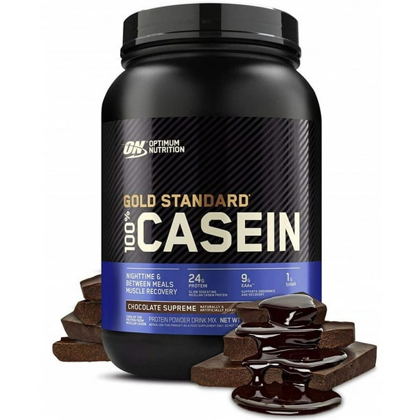 Optimum Nutrition Gold Standard 100% Casein Protein Powder, Chocolate
