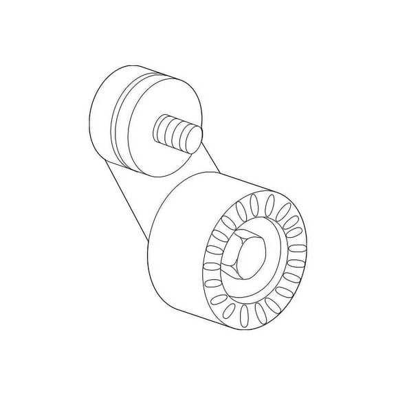 Genuine OE GM Accessory Drive Belt Tensioner Assembly 89017309