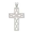 thumbnail image 1 of Beautiful Sterling Silver Polished Cross Pendant, 1 of 2