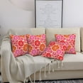 thumbnail image 7 of Throw Pillow Covers, Colorful Orange Soft Square Pillow Cases with Invisible Zipper for Couch Bed Sofa, Farmhouse Fall Home Decor, 7 of 7