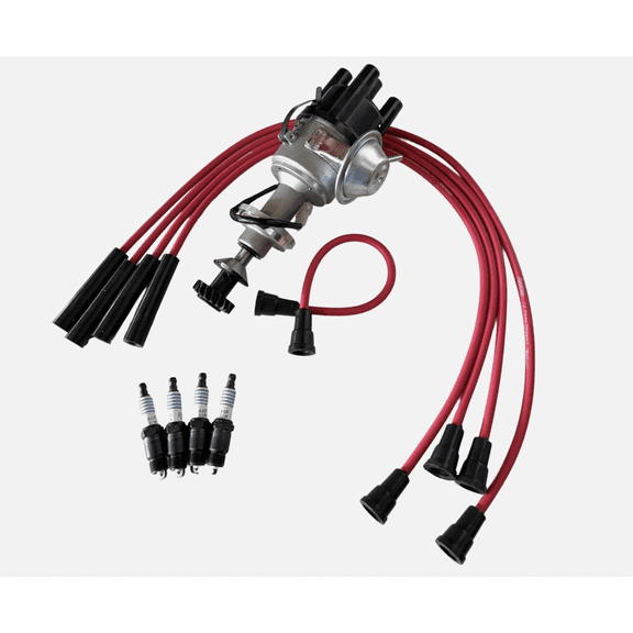 HEI Distributor Wires 8 Spark Plug BBF Ford F-250 /350 Eng 351C 370 460 K8