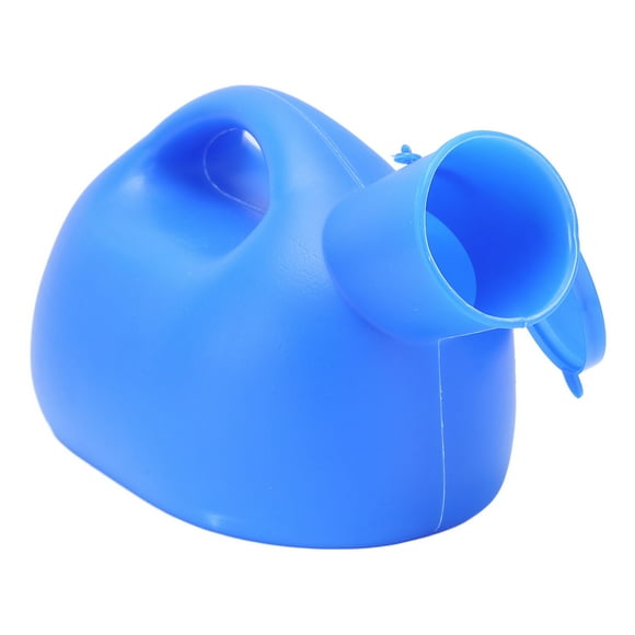 Fugacal Cama Masculina Urinario 2000ML Colector Gran Capacidad Dise?o de Mango a Prueba de Fugas Resistencia a la Abrasión Orinal Masculino de Plástico para Viajes en Automóvil Camping Ni?os Ancianos Fugacal No se aplica