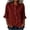 Wine, variant on 2026 Womens Button-front Henley Shirts Lightweight Collared Plain Elbow Sleeve Clothes Top Dressy Vacation Casual Summer Outfits