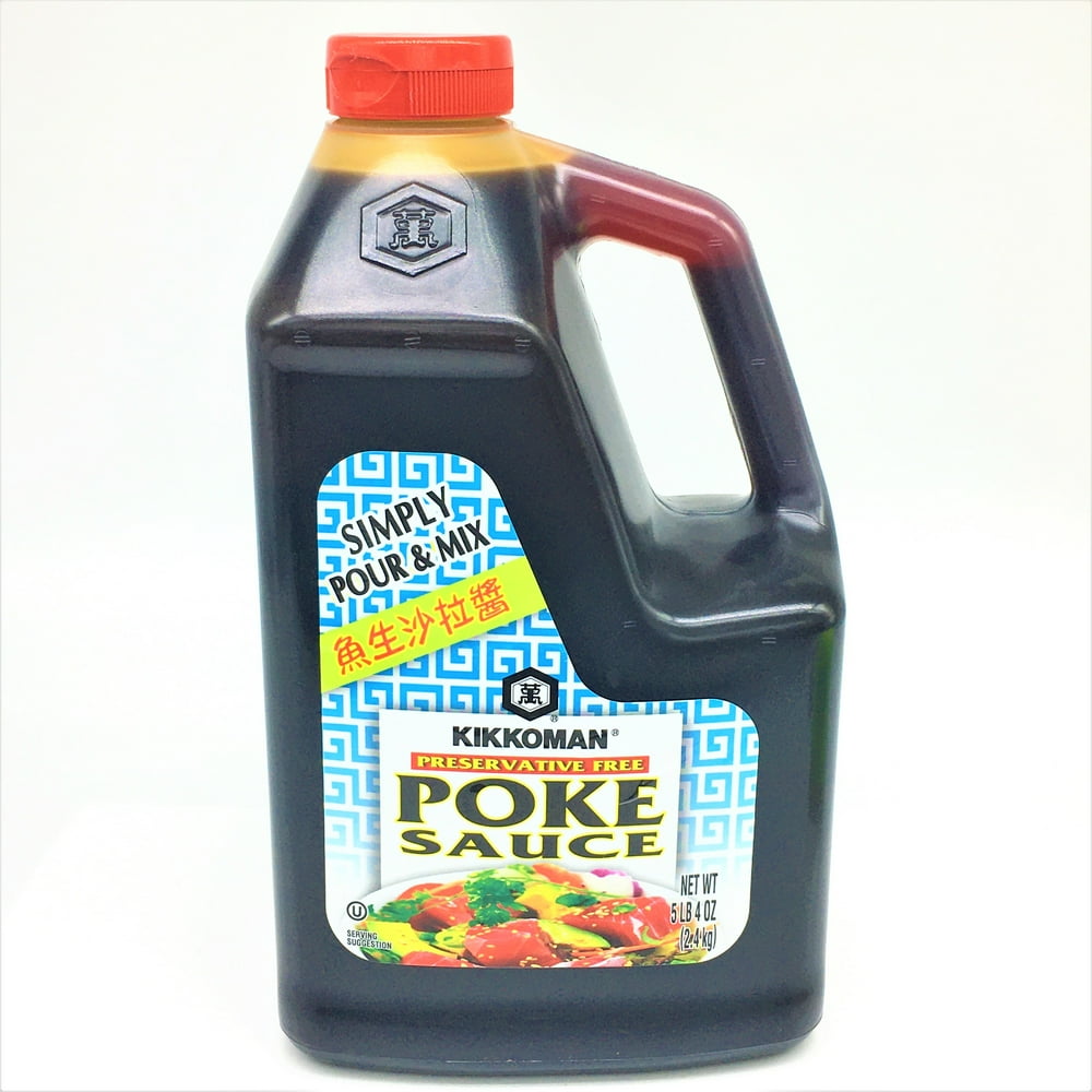Kikkoman Poke Sauce Preservative Free 5lb 4oz
