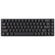 thumbnail image 3 of Teclado mecánico inalámbrico 2.4G negro, 68 teclas, retroiluminación dinámica RGB, teclado inalámbrico para juegos para Windows, interruptor rojo, 3 of 10