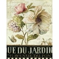 thumbnail image 2 of Audit, Lisa 20x24 White Modern Wood Framed Museum Art Print Titled - Marche de Fleurs II, 2 of 4