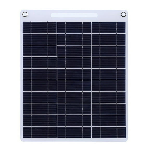 Panel Solar de 60 W, PortáTil, 5 V, USB Dual, Cargador RáPido, Kit de Panel, BateríA de Carga de Emergencia para Exteriores, Cargador de TeléFono de Viaje
