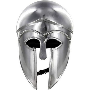 THOR INSTRUMENTS Greek Corinthian Medieval Armour Helmet Knight Spartan Helmet Rustic Vintage Home Decor Gifts