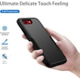 thumbnail image 5 of Designed for iPhone 7/8/SE Heavy Duty Case, Protection Shockproof Dropproof Dustproof Anti-Scratch Phone Case Cover for iPhone 7/8/SE Heavy Duty Case, Black, 5 of 8