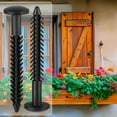 thumbnail image 3 of TALENO 18/36/50Pcs Vinyl Shutter Fasteners Shutter Spikes UV Resistant Simple Installation Universal Window Shutter Screws Window Panel Pins, 3 of 4