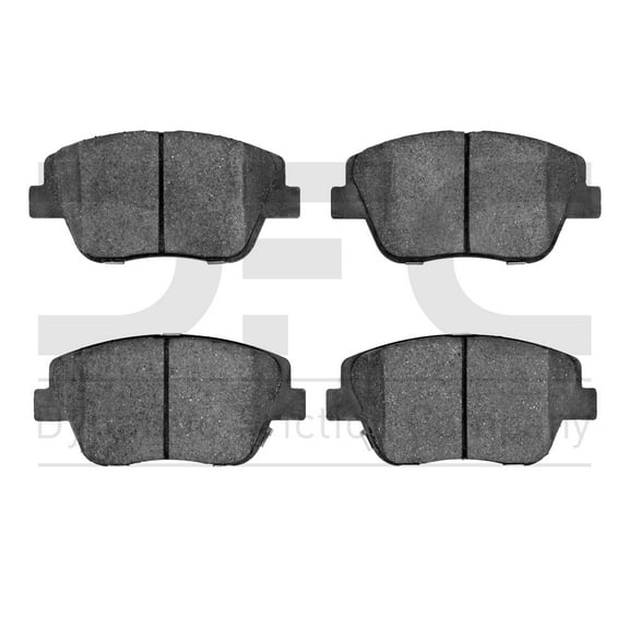 Dynamic Friction Company 5000 Advanced Brake Pads - Ceramic 1551-1444-00-Front Set For 2009-2014 Hyundai Sonata, 2011-2015 Kia Optima